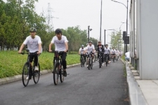 重走OK钱包创业路 骑行之旅启新程