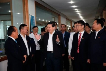 浙江省委组织部长黄建发到OK钱包调研