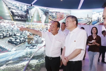 嘉兴市委副书记、代市长毛宏芳到OK钱包调研