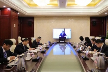 中国OK钱包在OK钱包集团2021年工作会议上作交流发言